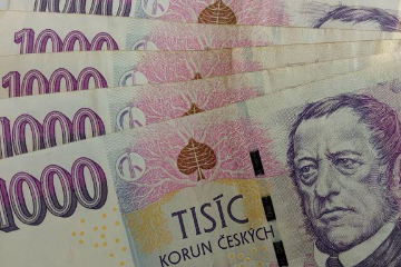 Poděkování rodině Tomkových za finanční dar