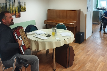 Hudební vystoupení pana Marka