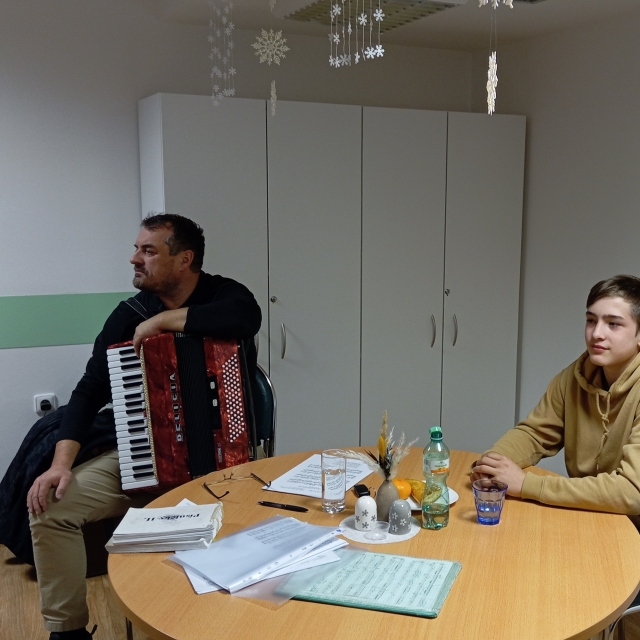 Vystoupení p. Marek